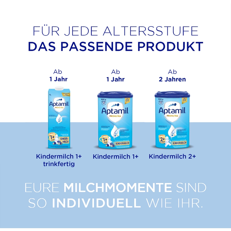 Aptamil Kindermilch 1+ trinkfertig 1 l ab dem 1. Jahr