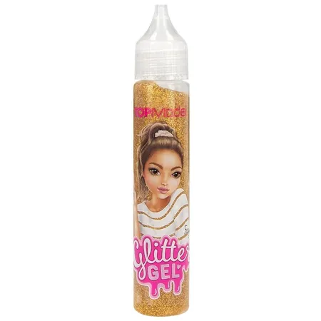 Depesche TOPModel Glitter Gel, 1 Stück, 5-fach sortiert