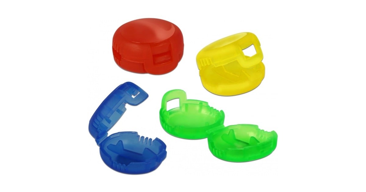 DeLOCKCable Marker Clip Set 4-delig kabelclip
