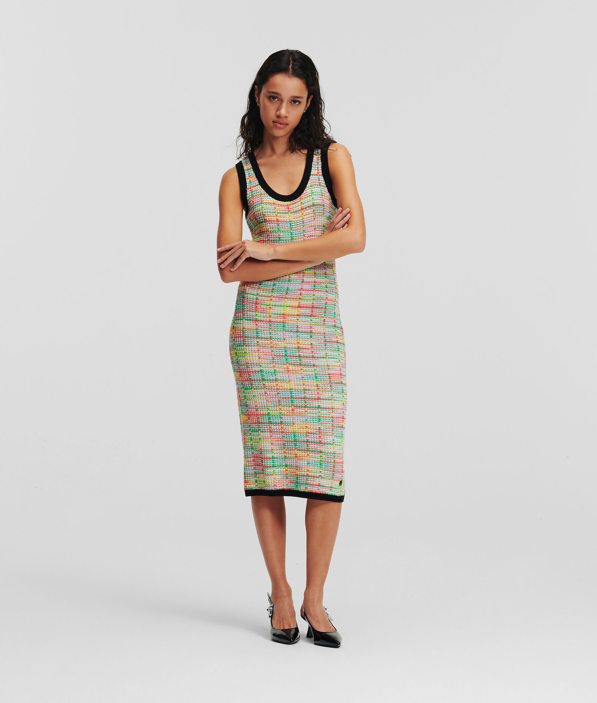 ROBE EN TRICOT BOUCLÉ