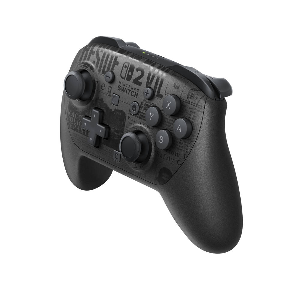 Nintendo Switch 2 Pro Controller Resident Evil Requiem Edition