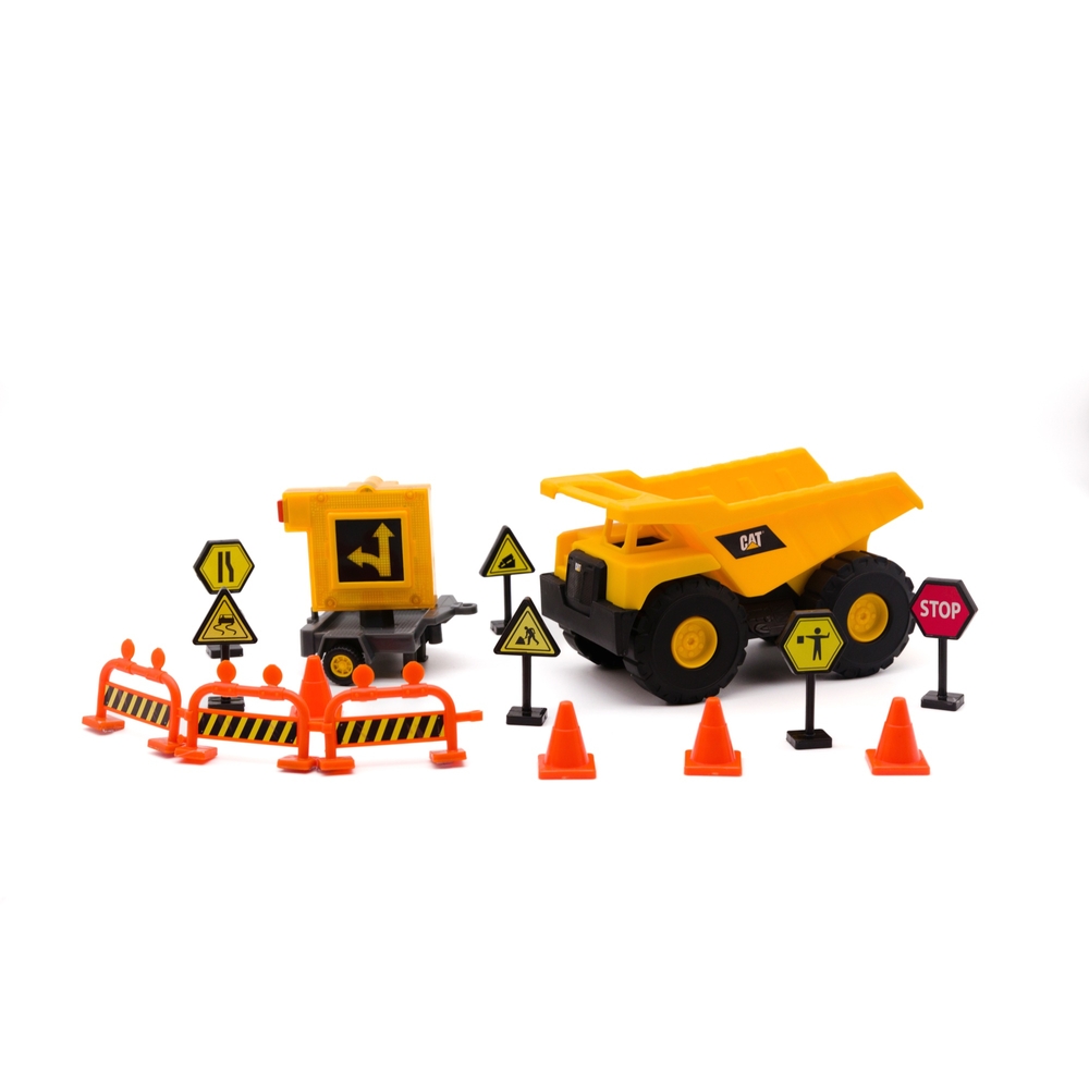Cat Mini Crew Kombi-Set mit beleuchteten Straßenschildern