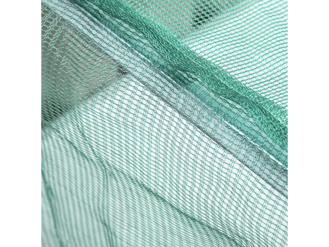 YITAHOME 174x90x88CM Carré Potager de Jardin - avec Structure en Filet - Anti-oiseaux - en Métal pour l'extérieur - avec Gants - Vert