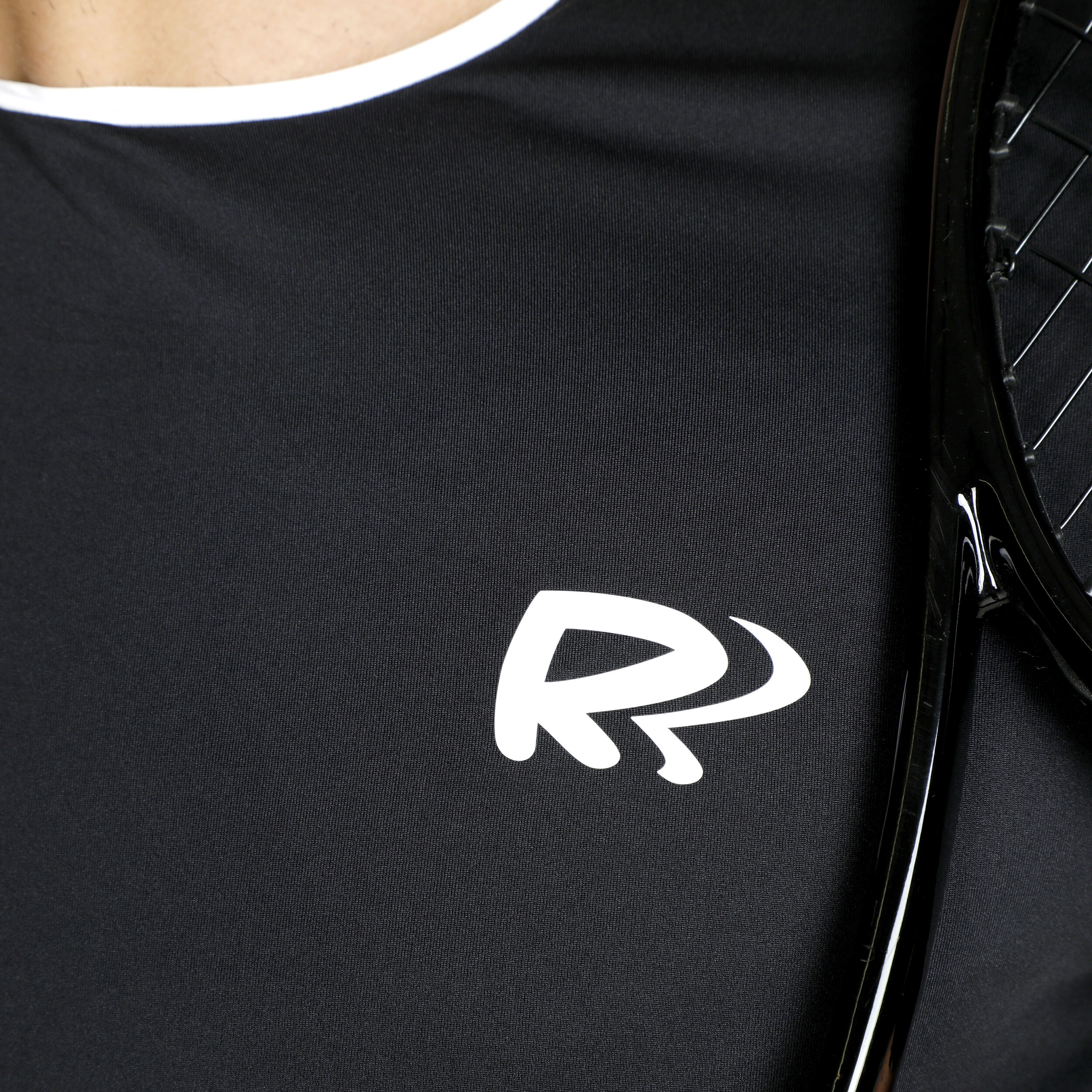 Racket Roots Teamline T-shirt Hommes - Noir