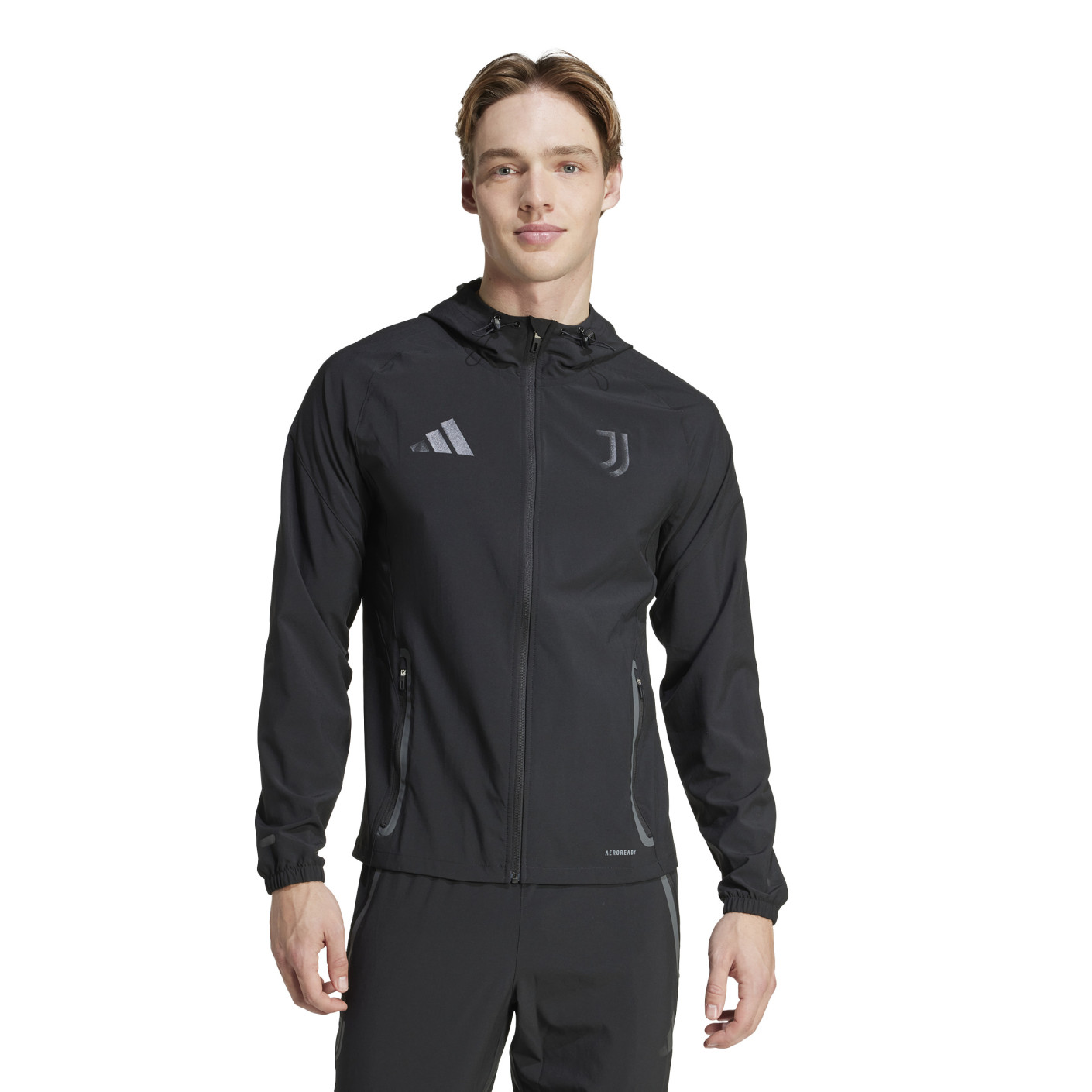 Adidas Juventus Vis Tech Vest 2024-2025 Zwart