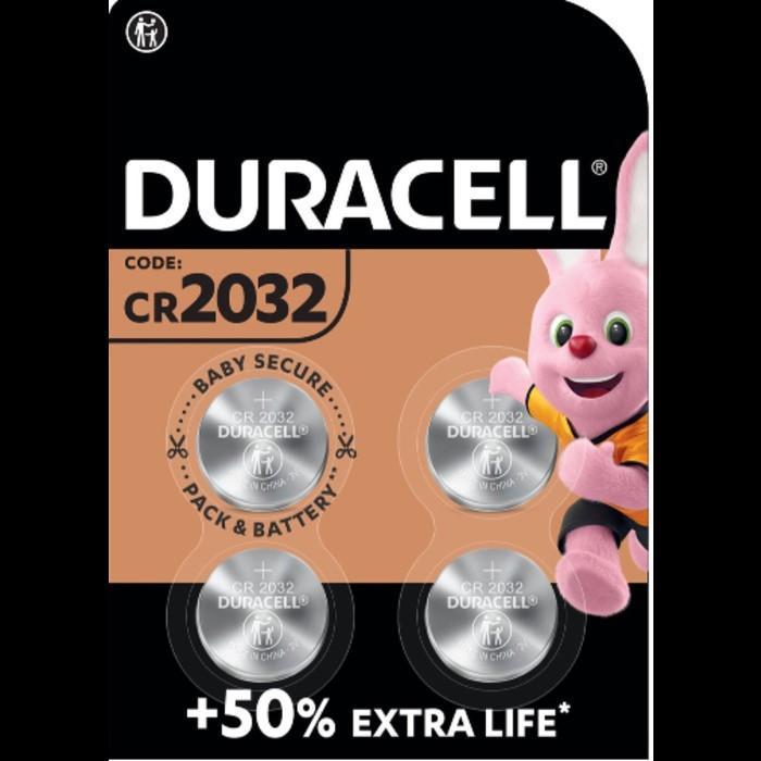 Duracell Batterij 2032 Lithium 4 Stuks