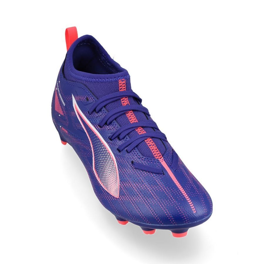 PUMA Ultra 5 Match FG/AG Formula - Lapis Lazuli/Blanc/Crépuscule Enfant
