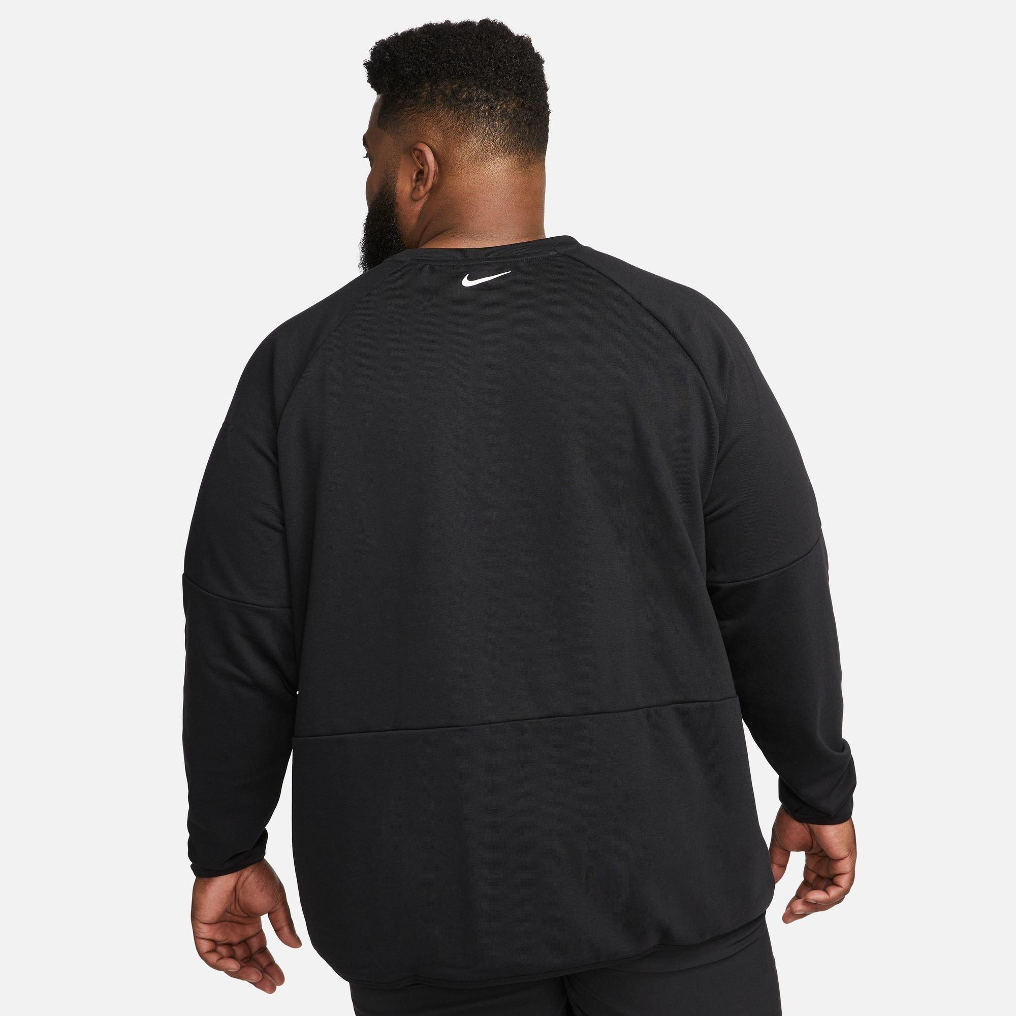Nike Dri FIT Mens Long Sleeve Fitness Top