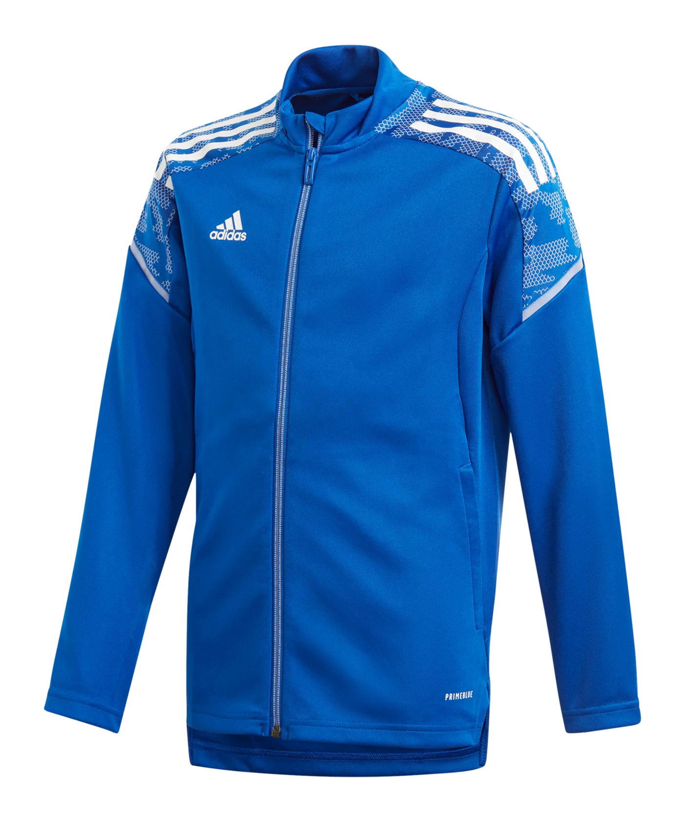 adidas Condivo 21 Trainingsjacke Kids Blau Weiss