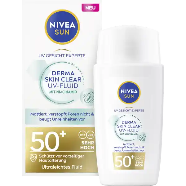 UV Gesicht Experte Derma Skin Clear UV-Fluid LSF 50+