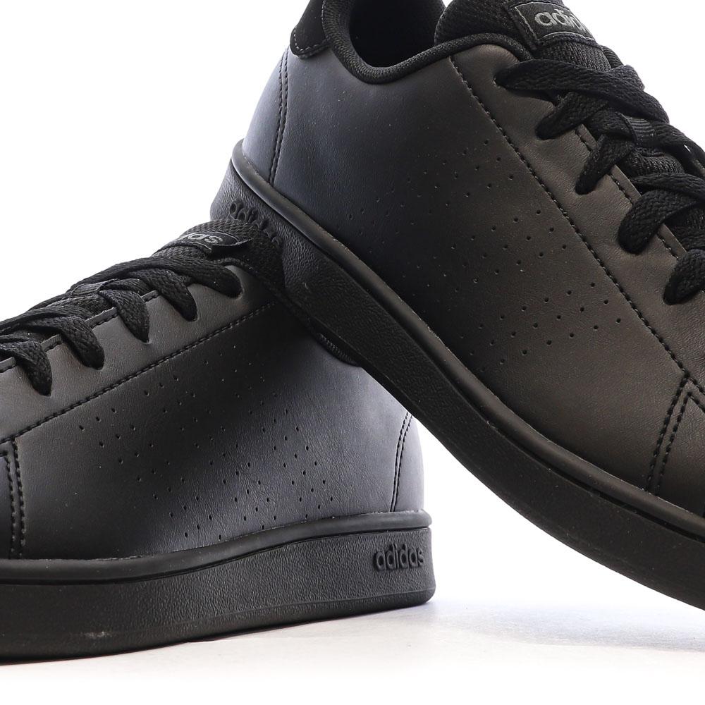 Adidas Baskets Noir Mixte Adidas Advantage