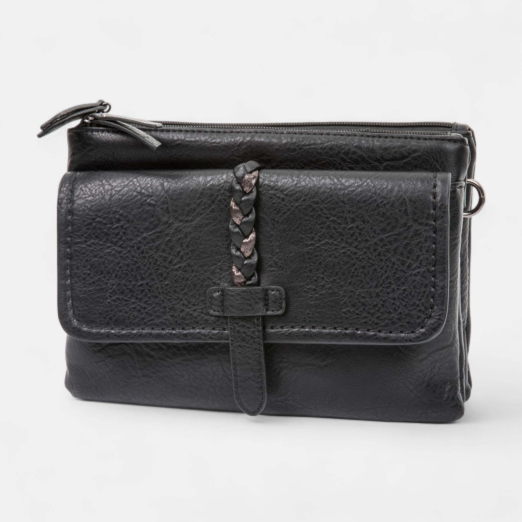 Sac bandoulière noir