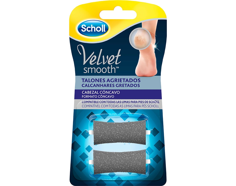 RECARGAS SCHOLL VELV SMOOTH CALCANHARES GRETADOS 2UN