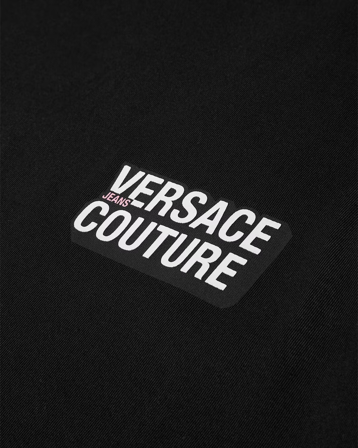Versace Jeans Couture Logo Square T-Shirt Heren Zwart