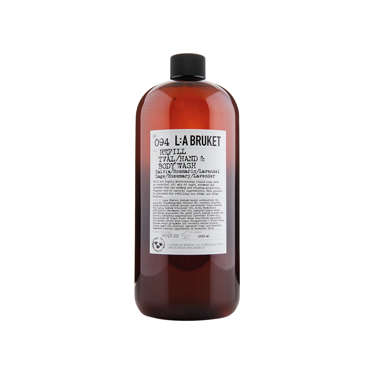 094 Hand & Body Wash Refill 1000ml
