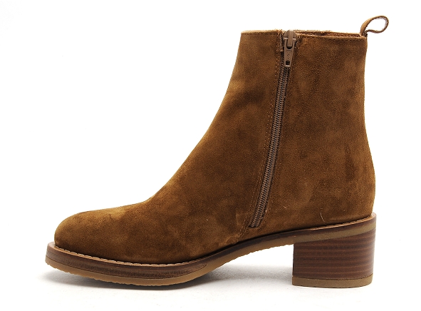 Alpe boots bottine talons femme 2617 marron