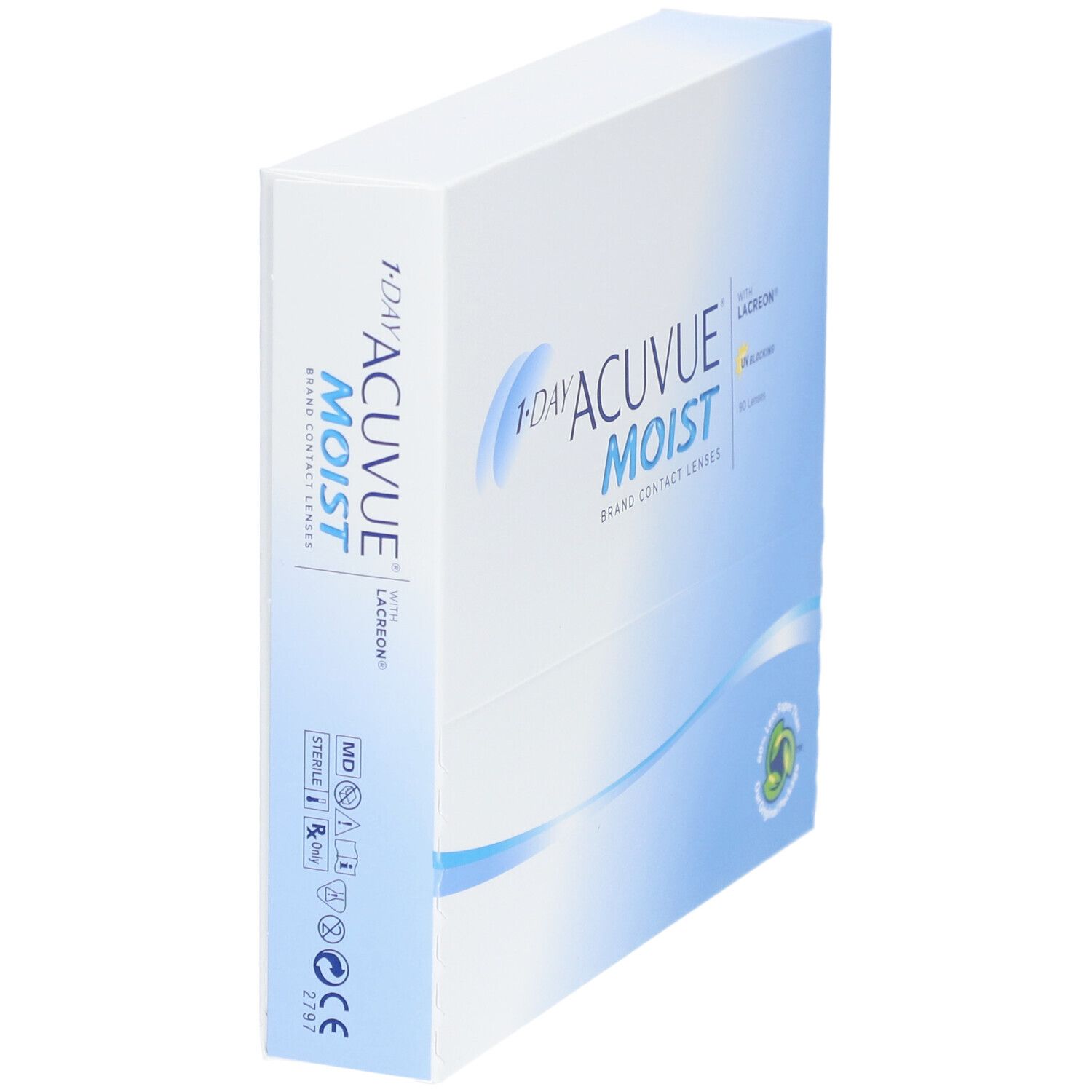 Acuvue® 1-Day Moist mit Lacreon® Basiskurve 8.5 Tageslinse