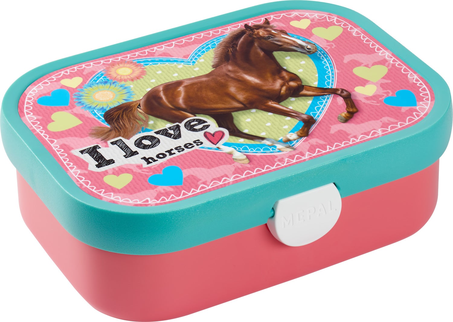 Mepal broodtrommel Campus my horse 17,8 x 13,2 x 6,1 cm