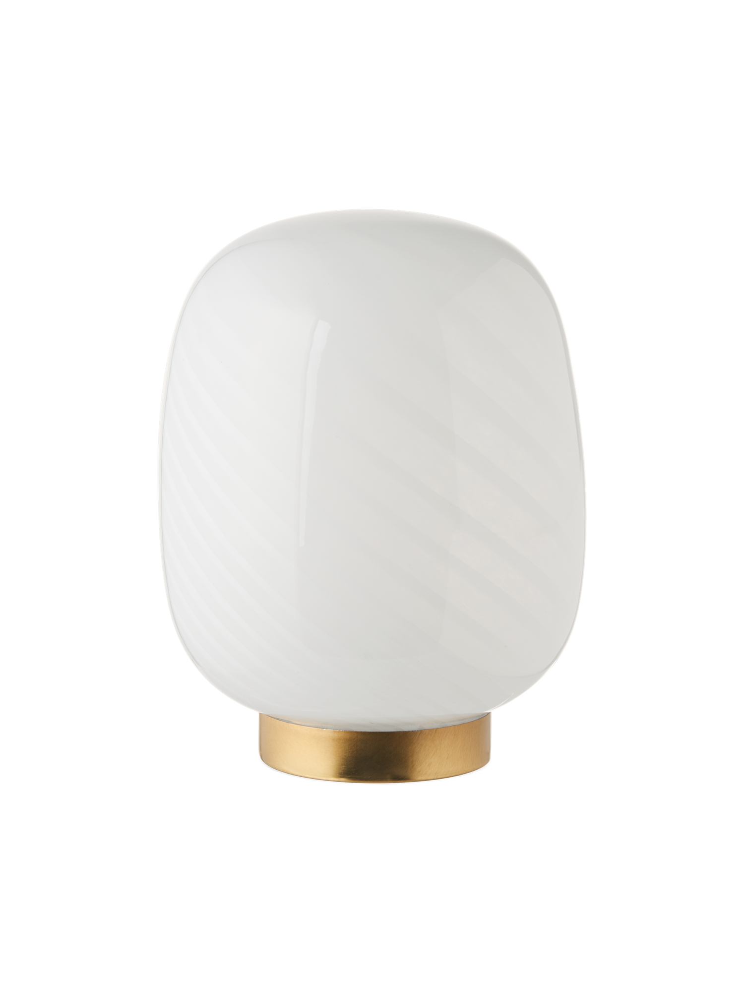 LED-bordlampe | Glas. 15,6 x 20 cm. | White