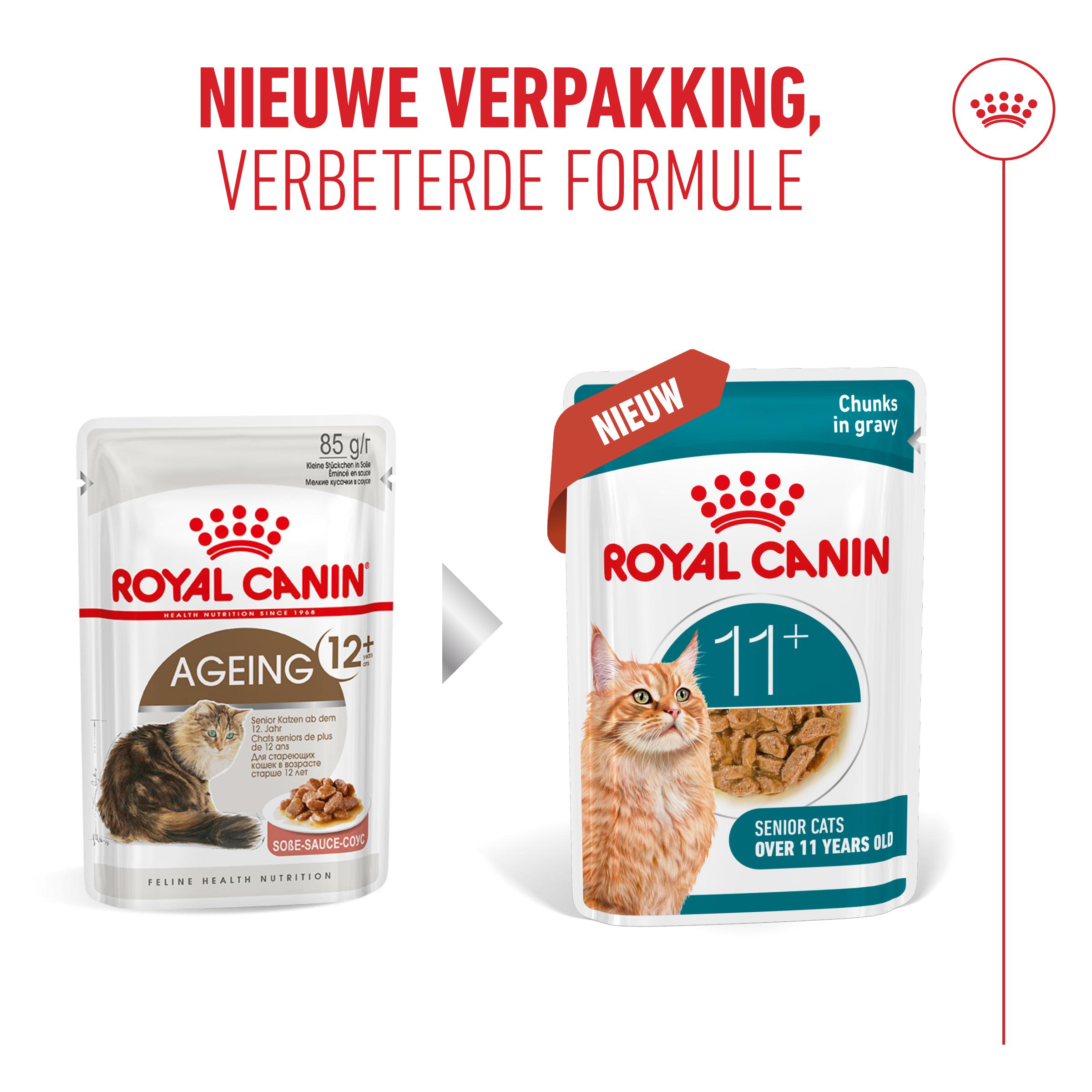 Royal Canin Ageing 11+ in Saus - Kattenvoer