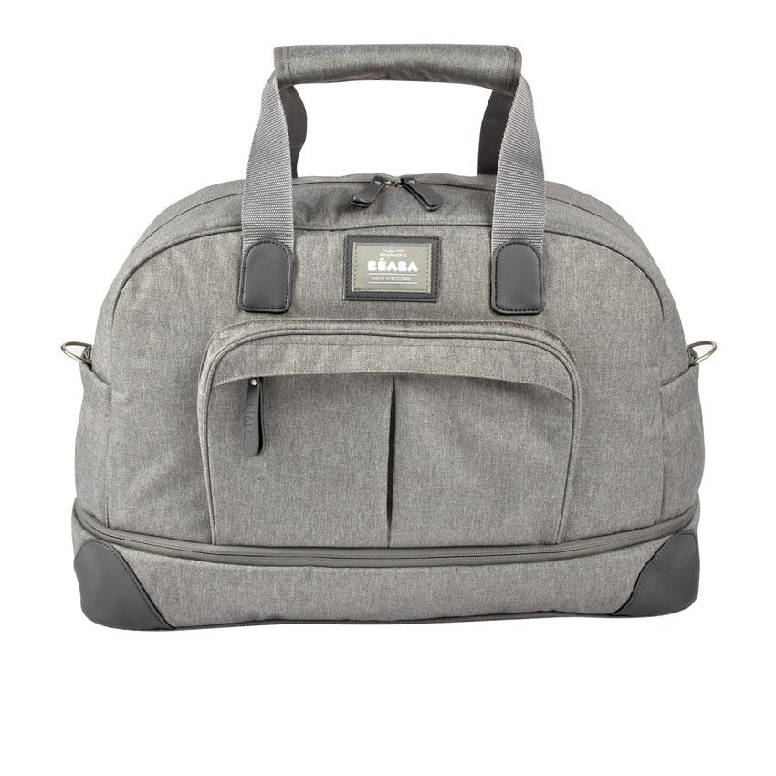 Sac voyage Amsterdam II Gris Chiné - Ecru
