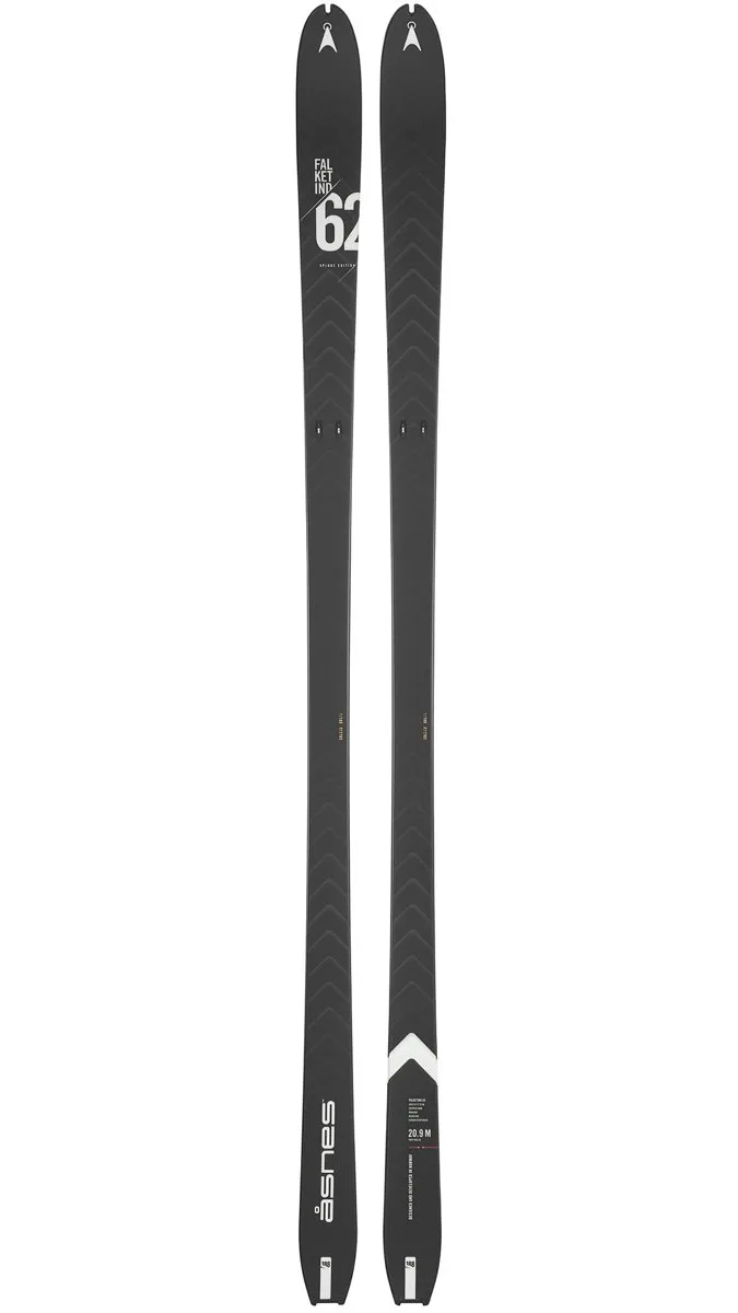 Åsnes Falketind 62 Xplore - Fjellskipakke med Rottefella Xplore Bc Offtrack Binding og Åsnes Colltex 60x2100 Mix Endhook
