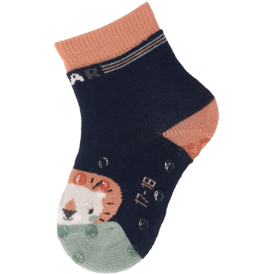 Sterntaler ABS-Krabbelsocken DP LöweBär marine