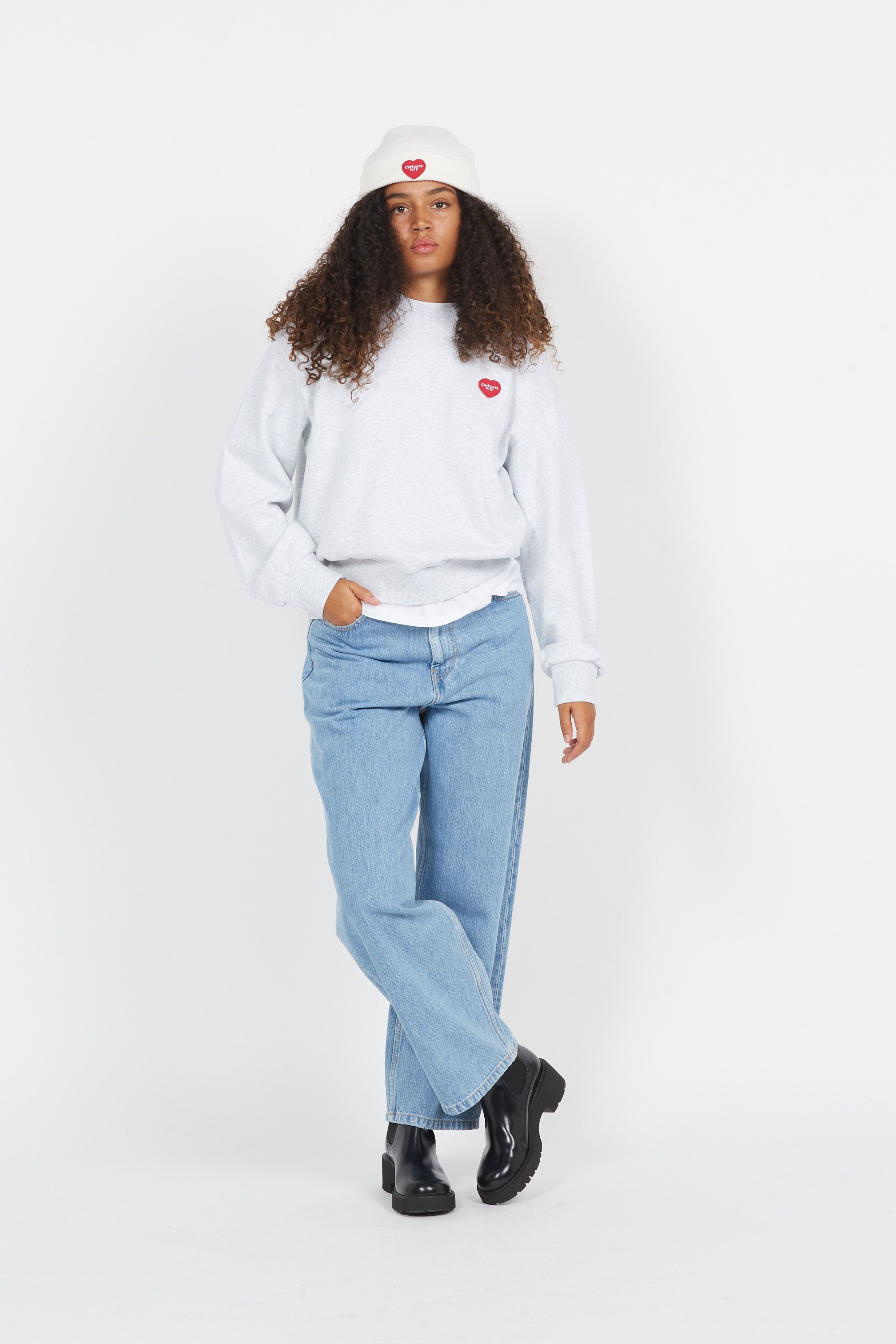 CARHARTT WIP Jean  Brandon Bleu
