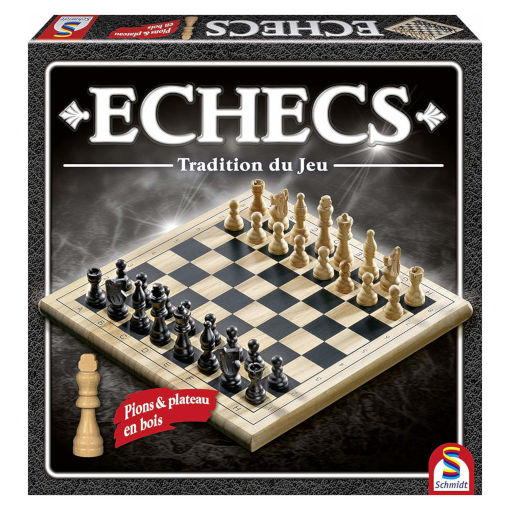Jeu d'Echecs en Bois - Tradition du Jeu
