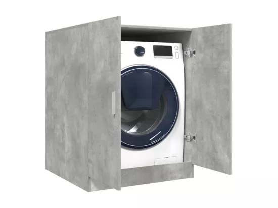 Meuble pour machine à laver Gris béton 70,5x71,5x91,5 cm