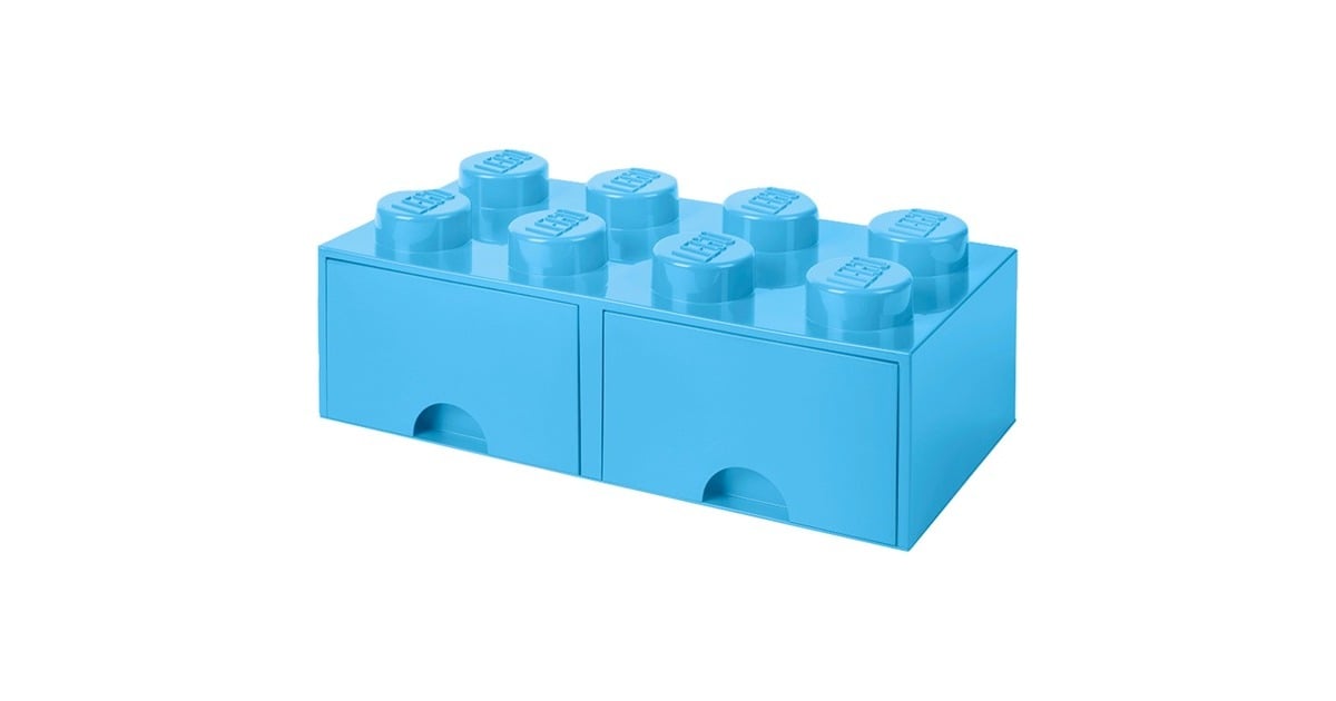 Room CopenhagenLEGO Brick Drawer 8 Licht blauw opbergdoos  (Lichtblauw)