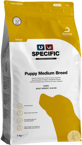 Specific CPD-M Puppy Medium Breed Chiot Race Moyenne 7kg