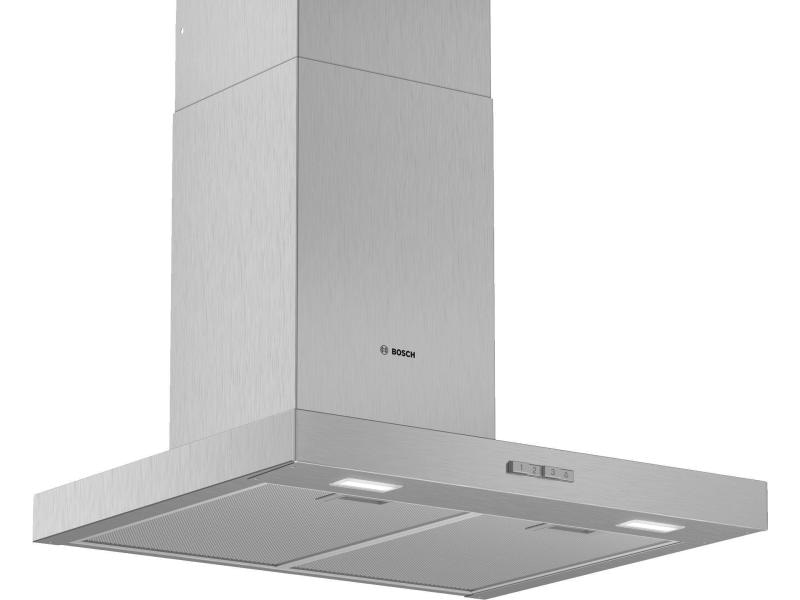 Bosch Wandhaube DWB66BC50 3 Stufen Effiziente Beseitigung von Fett, Geruch und Dampf aus der Küchenluft