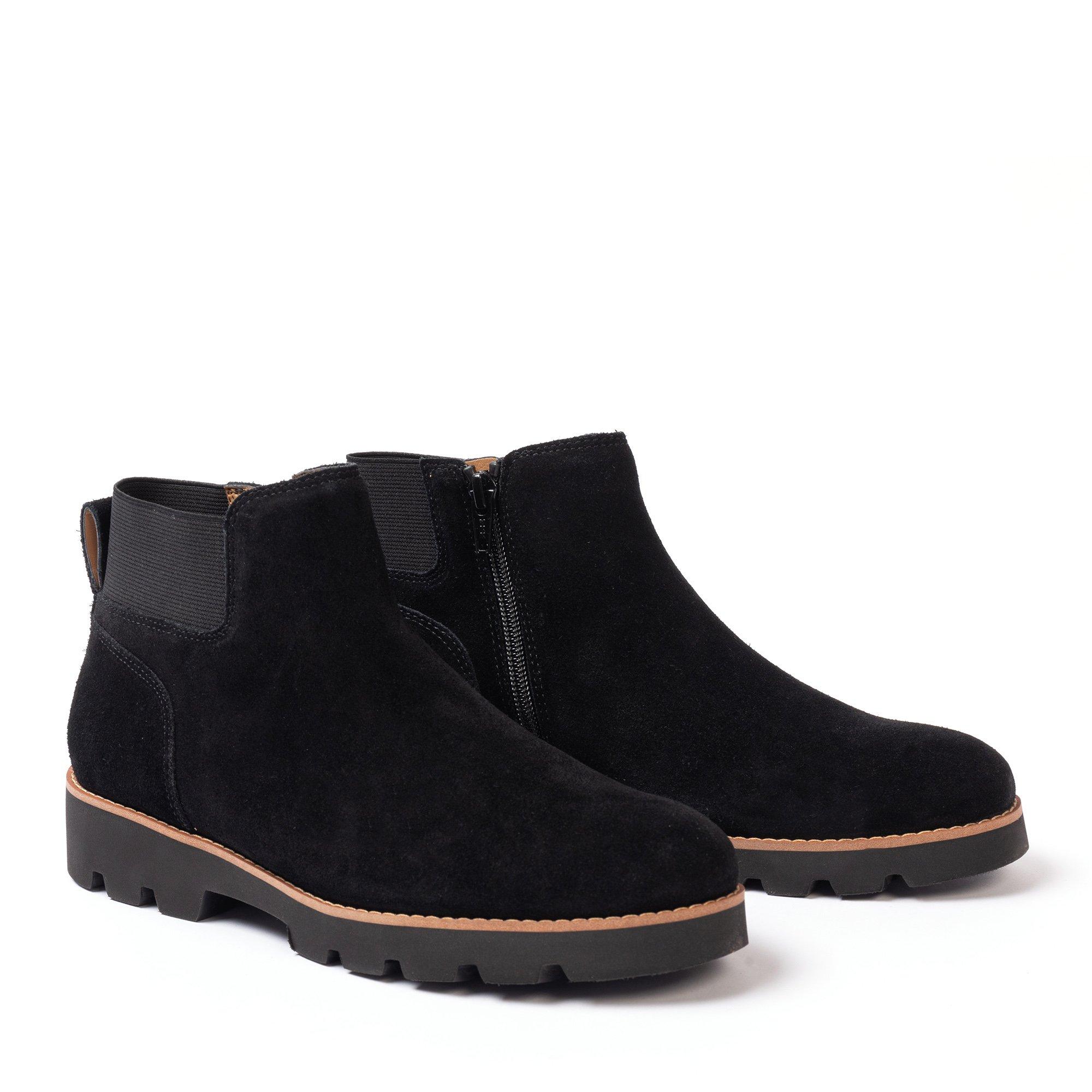 Golddigga Suede Flat Women Boot