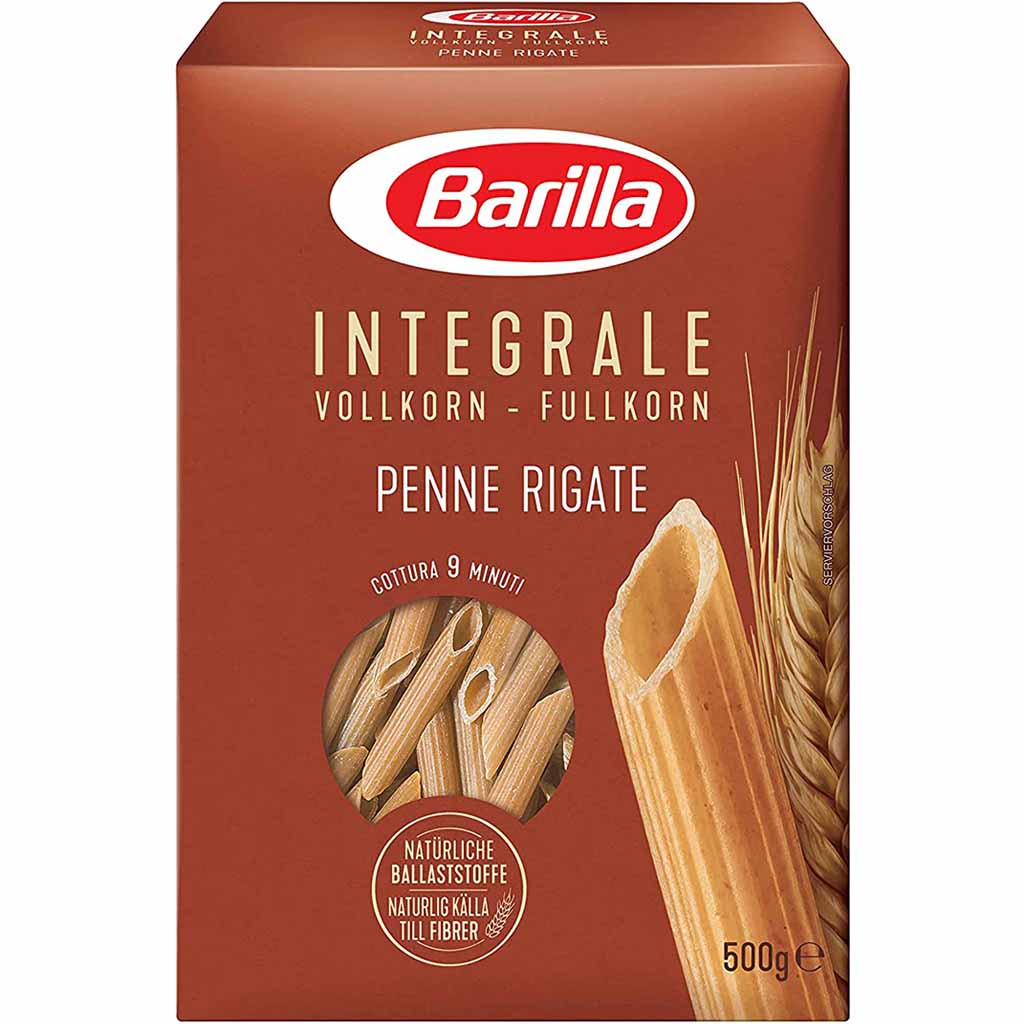 Barilla Nudeln Integrale Penne Rigate 500g MHD:1.8.25