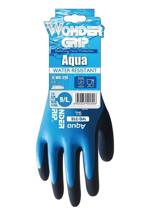 Wonder Grip WG-318 Gartneri og landskapsarbeid, landbruk, næringsmiddelindustri, avfallshåndtering, rengjøring, Størrelse: S/7