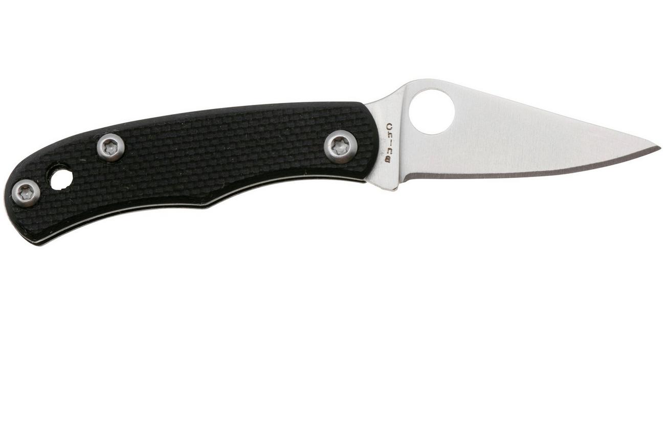 Spyderco Bug Black G10 C133GBKP sleutelhangerzakmes