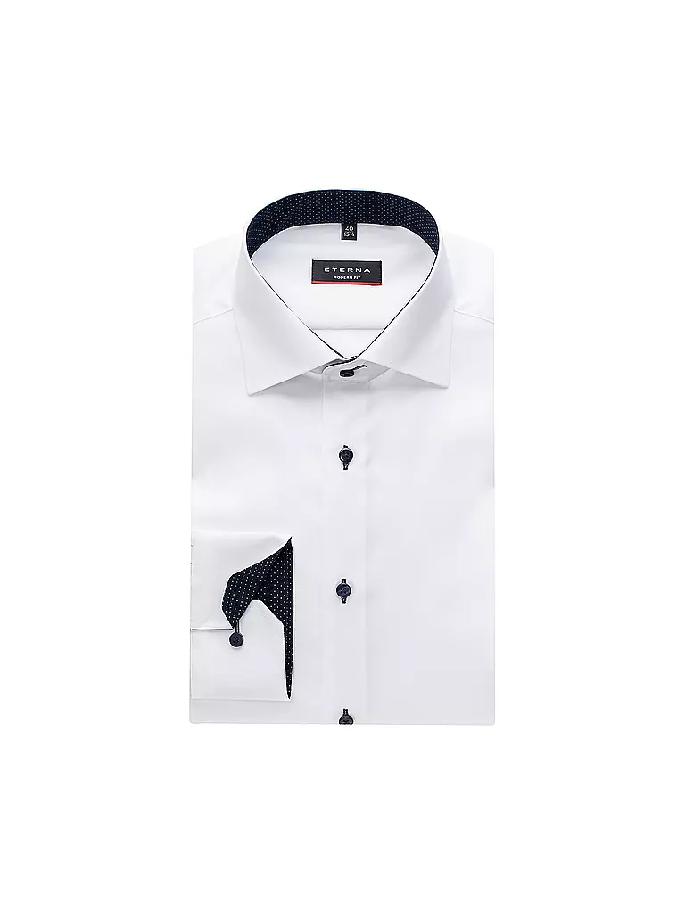 ETERNA Hemd Modern Fit weiss