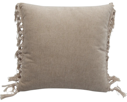 Kattenkussen, beige, 45x45 cm