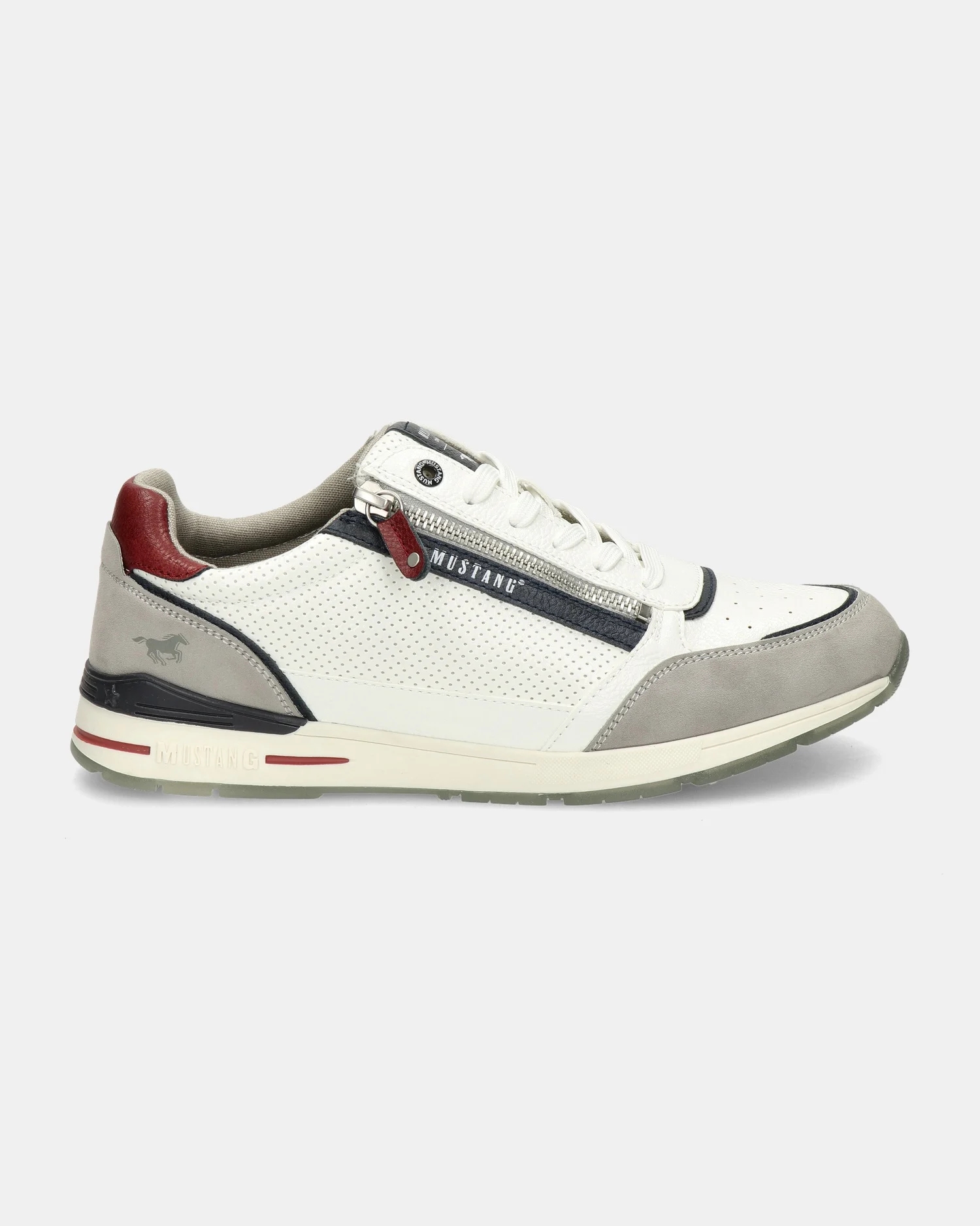 Mustang Lage sneakers  - wit