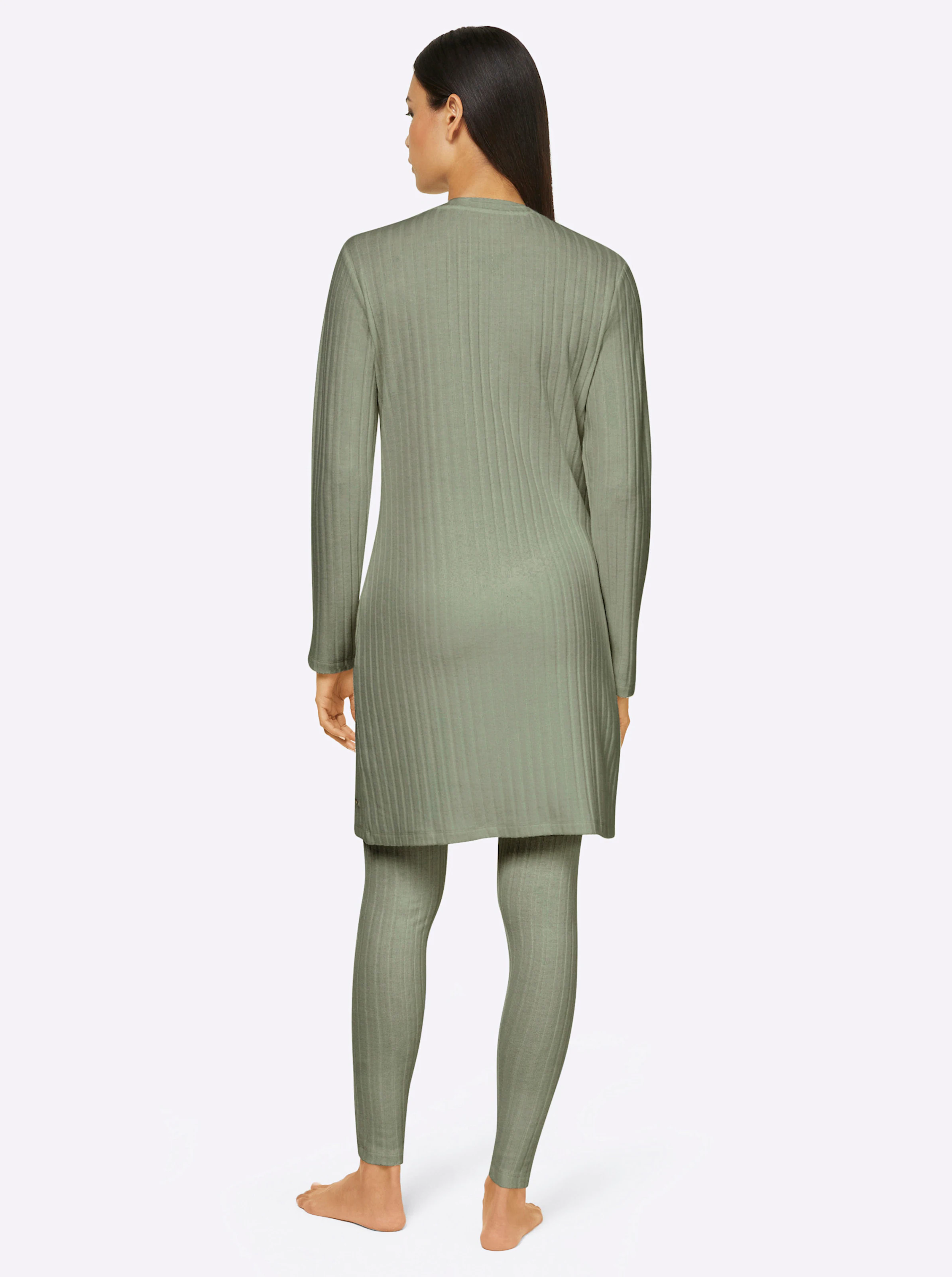 feel good Longshirt in lindgrün