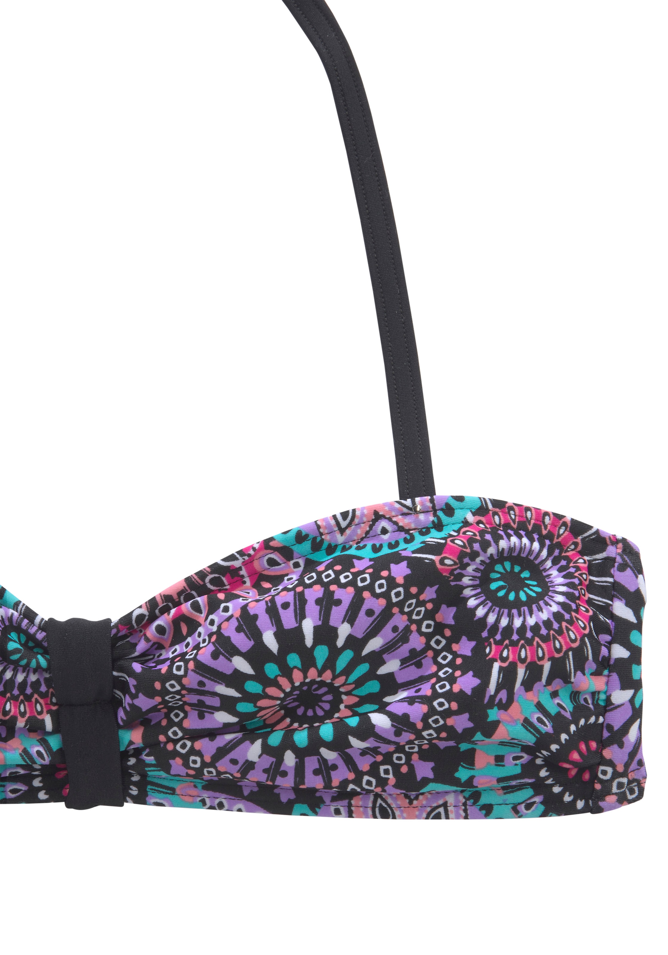 s.Oliver Bandeau-Bikini , mit coolem Print