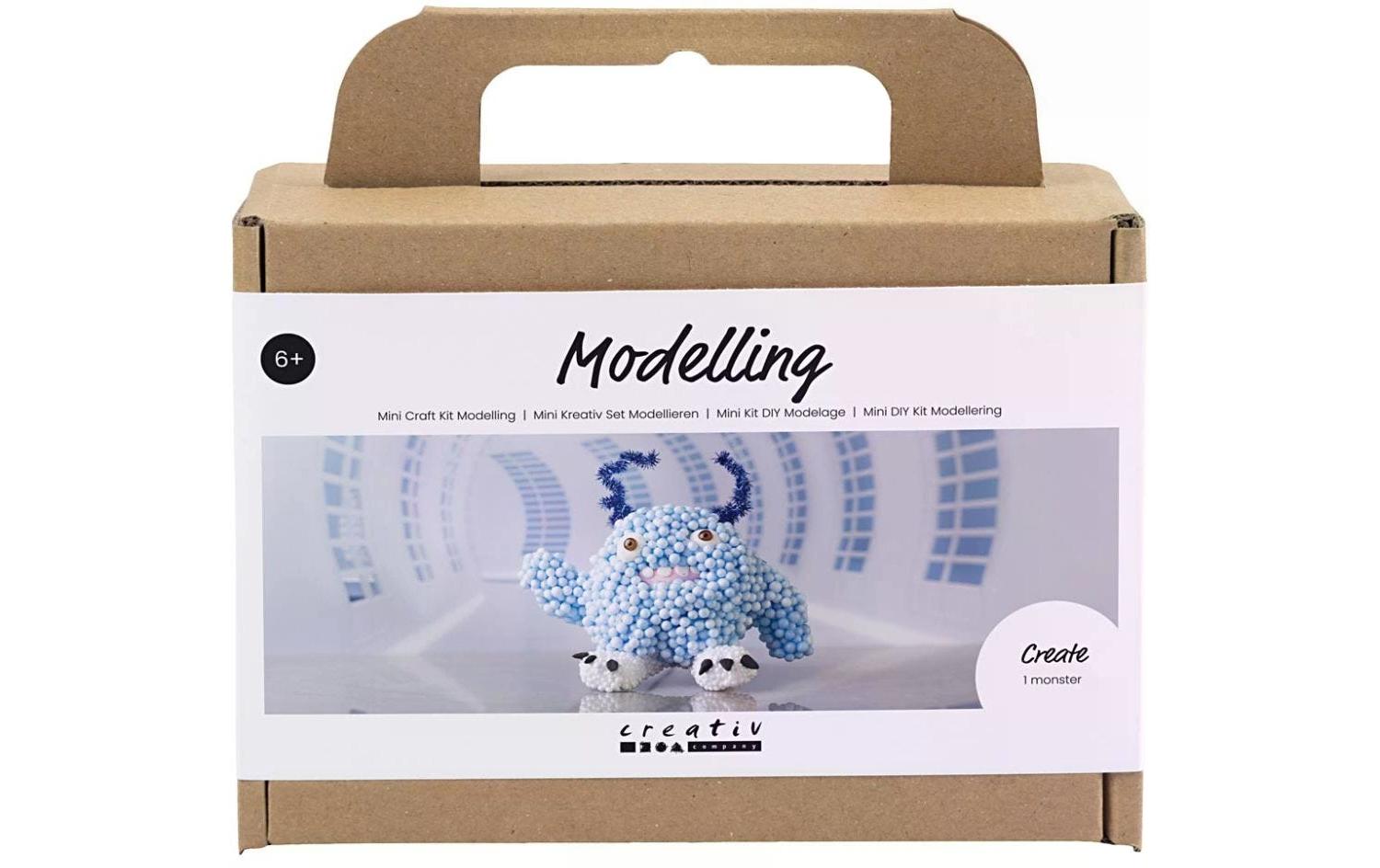 Modellier-Set Monster HellblauMini Kreativ Set