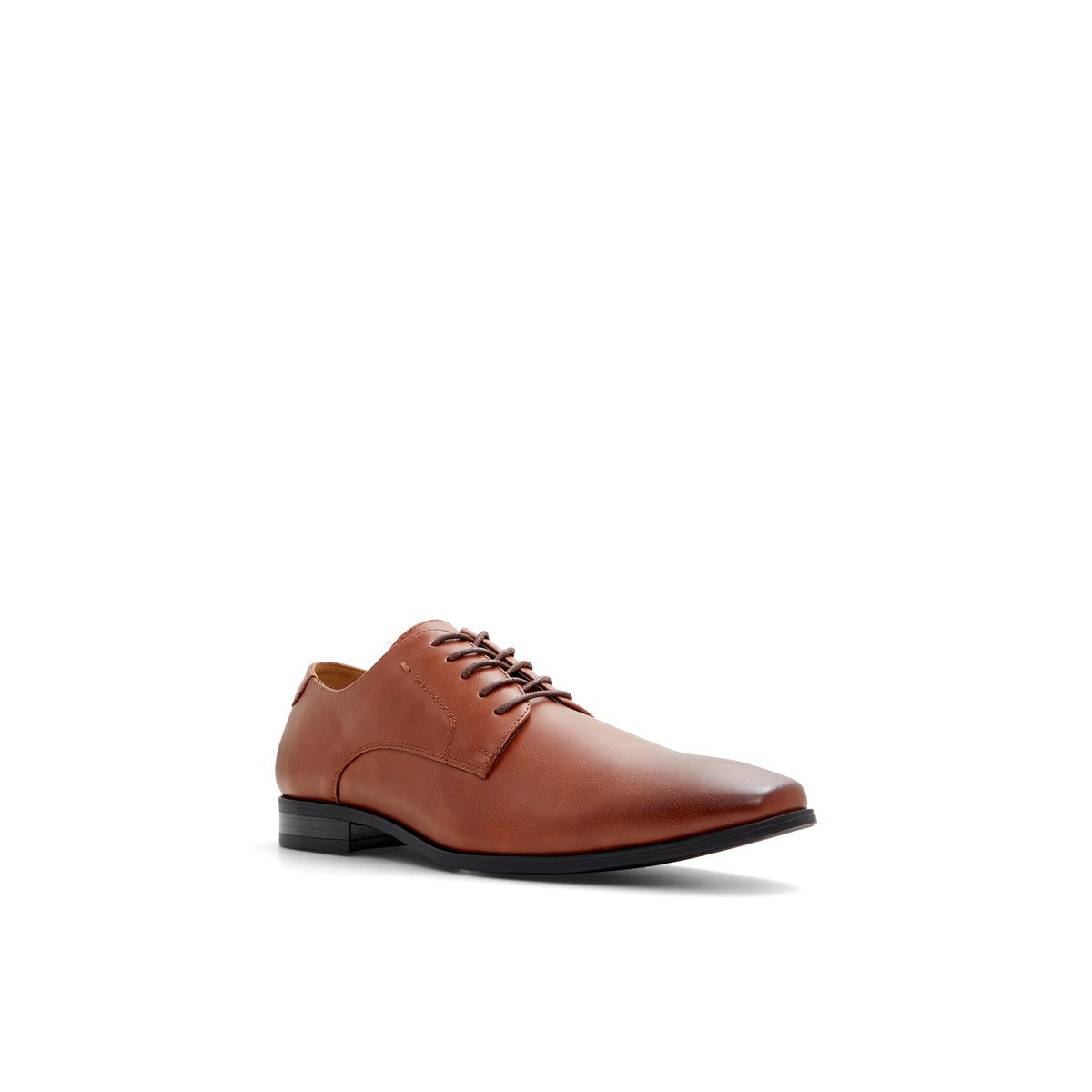K STUDIO-Dwybwyn-Chaussures habillées derby - Talon plat - Cognac