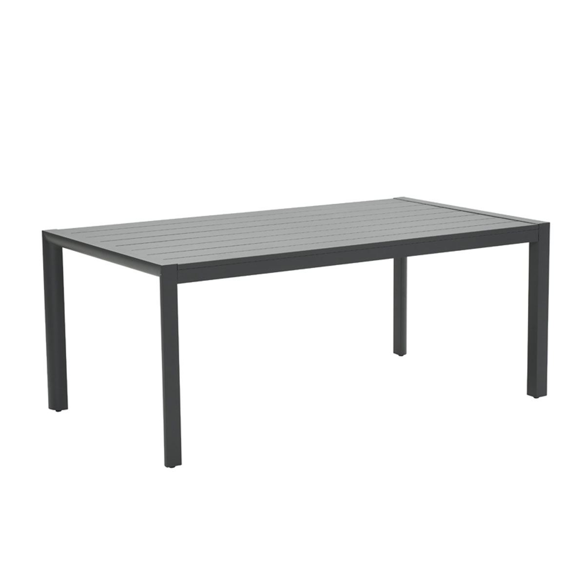 Garden Impressions Adana 180x100 donker grijze tuintafel