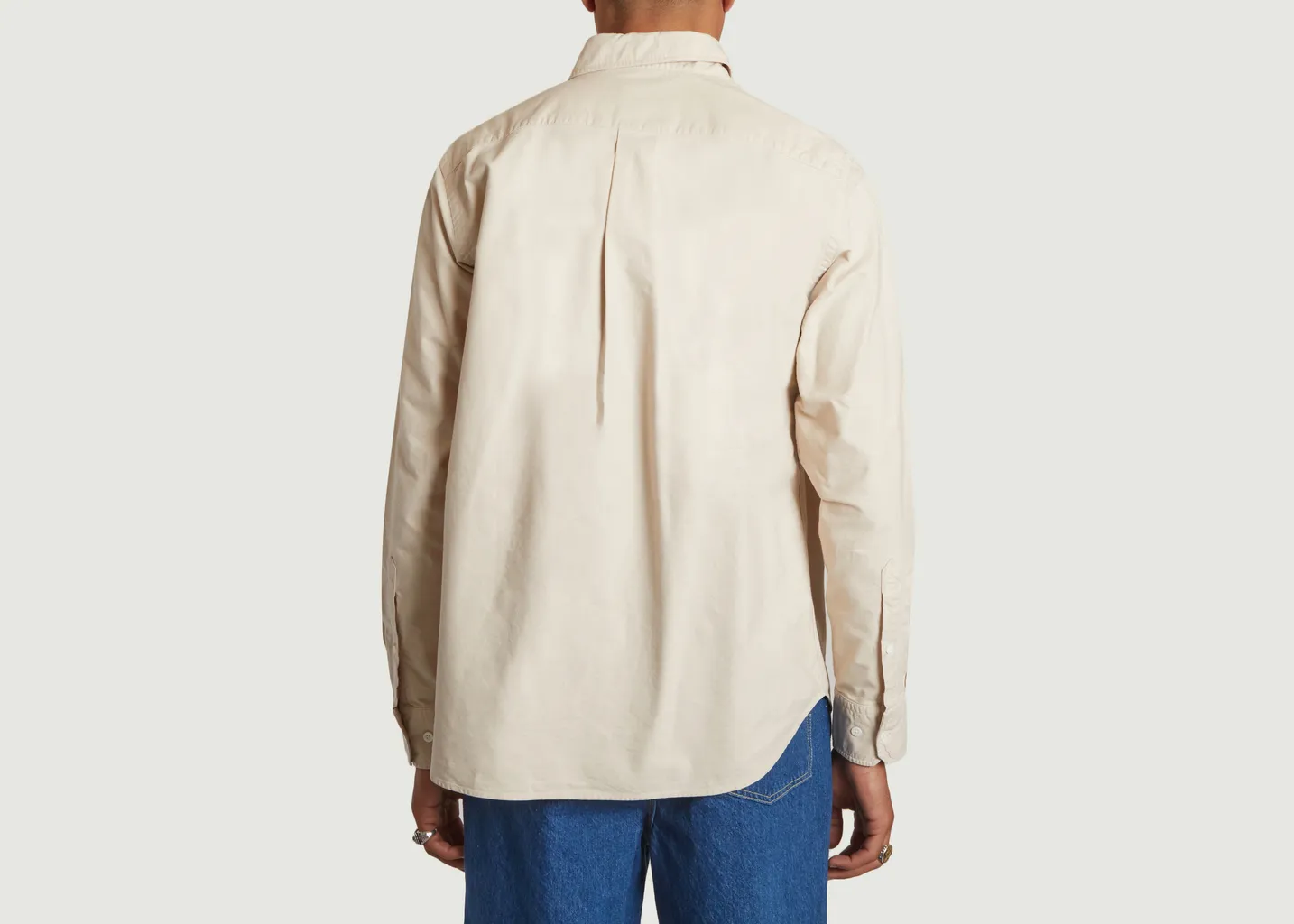 Chemise Algot Overdyed Oxford Norse Projects