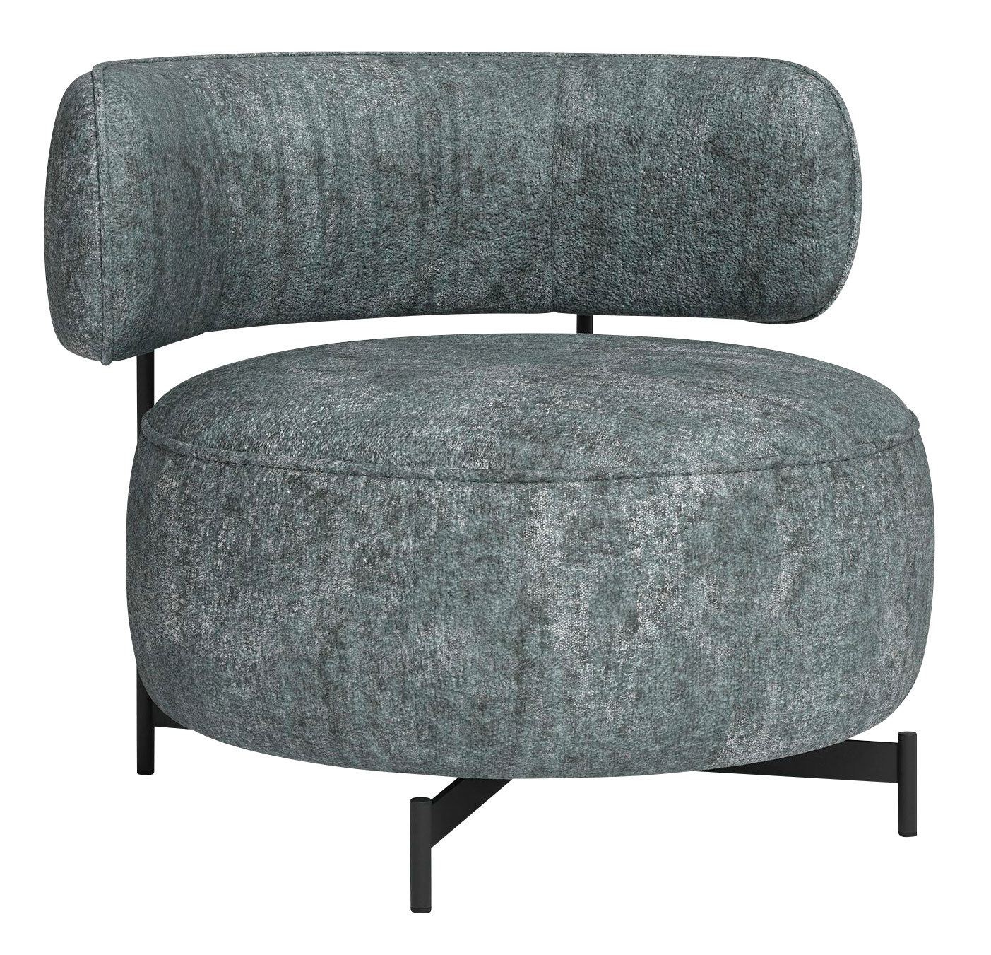 JOOP! Sessel 88 cm Stoffbezug graublau