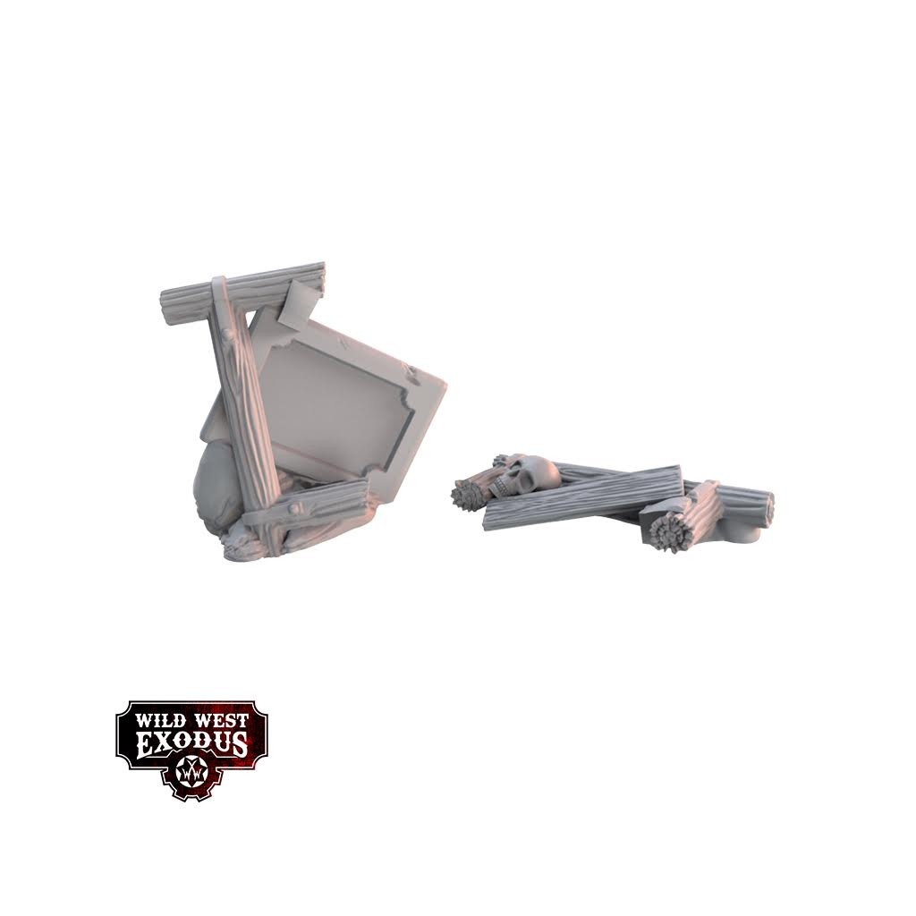 Wild West Exodus - Red Oak Large Topper and Scatter Set