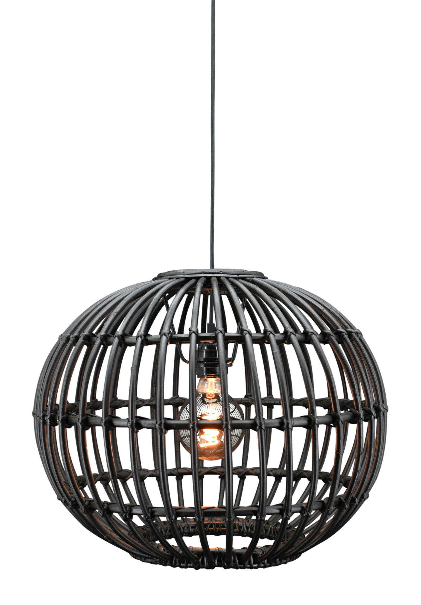 Hanglamp Ruby small black Ø 47 H 38 cm