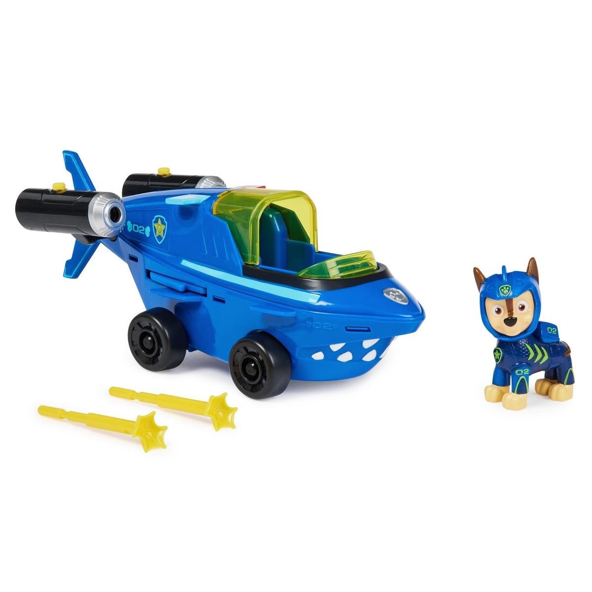 Véhicule et Figurine Chase Aqua Pups La Pat Patrouille